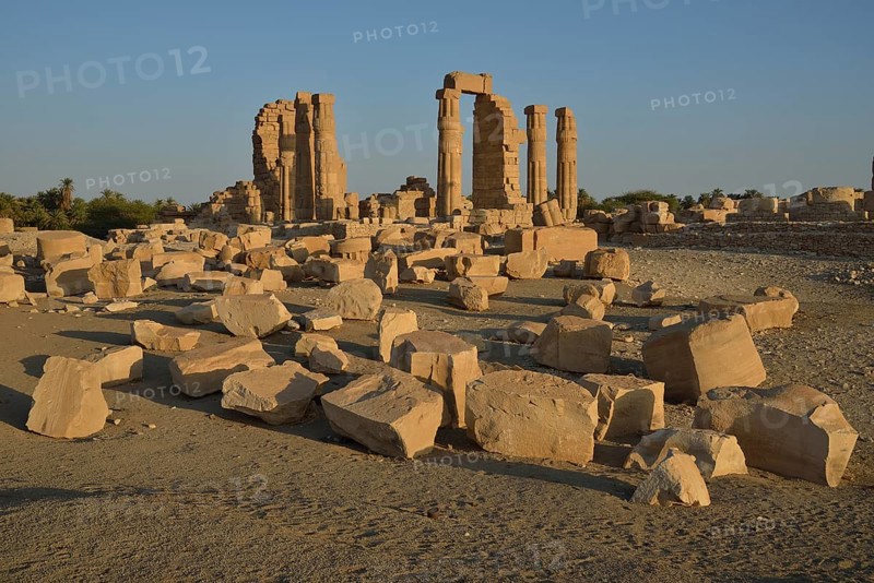 Temple of Amun, Soleb, Northern state, Nubia, Sudan, Africa