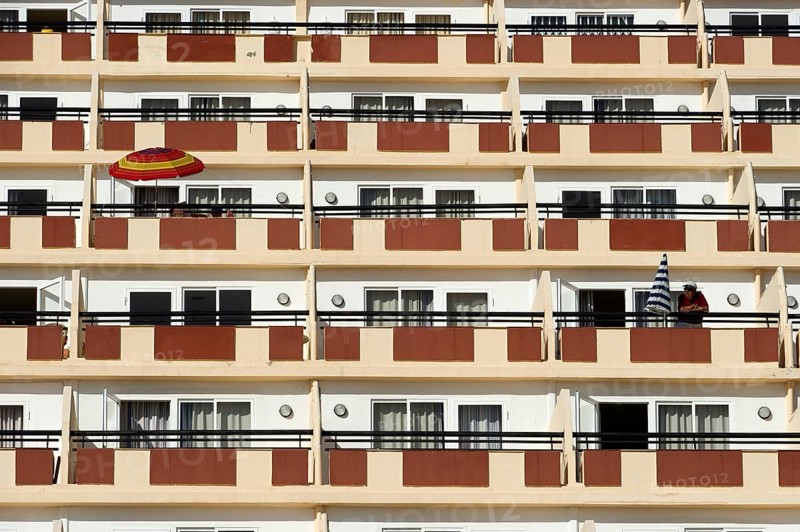 Fuerteventura, Canary Islands, Hotel complex in Morro Jable, Jandia, Spain, Europe