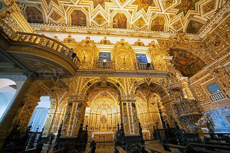 São Francisco Church and Convent, interior, Largo do Cruzeiro de São Francisco, historic centre, Salvador, State of Bahia, Brazil, South America