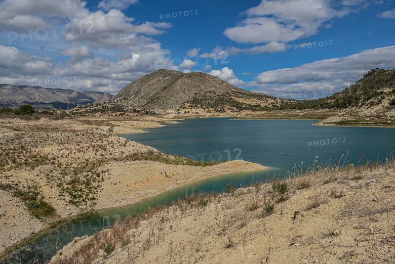 Amadorio River Reservoir, Villajoyosa, Alicante, Costa Blanca, Spain, Europe