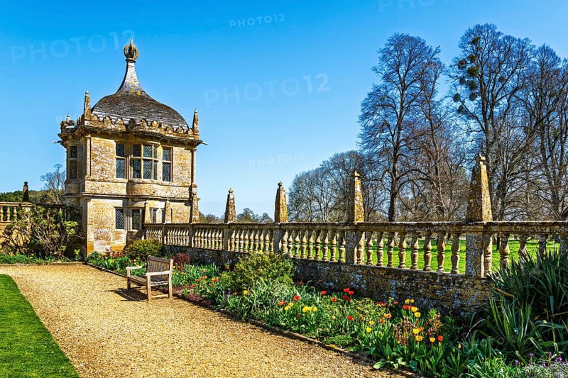 Montacute House and Garden, Montacute, Somerset, England, United Kingdom, Europe