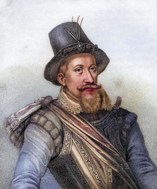 James I 1566-1625 König von Schottland als James VI von 1567 bis 1625 und erster Stuart-König von England von 1603 bis 1625, James I 1566-1625 King of Scotland as James VI from 1567 to 1625 and first Stuart king of England from 1603 to 1625 Engraved by Bocquet from the book A Catalogue of the Royal and Noble Authors published 1806, Historisch, digital restaurierte Reproduktion von einer Vorlage aus dem 19. century, Record date not stated