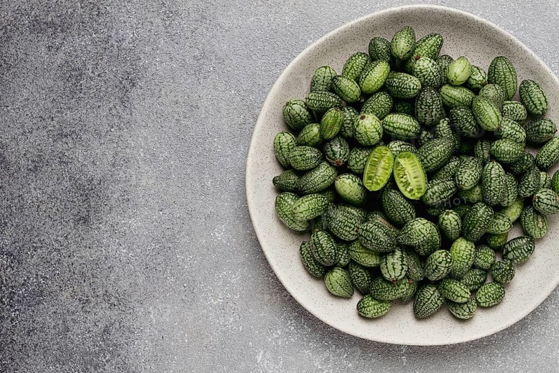 African cucumber, Mexican cucumber, mouse melon, Melothria