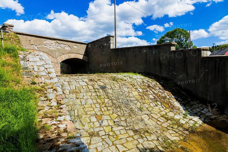 The Dittmannsdorfer Teich is a reservoir of the Freiberg district watercourse in Saxony, Dittmannsdorfer Teich, Dittmannsdorf, Saxony, Germany, Europe
