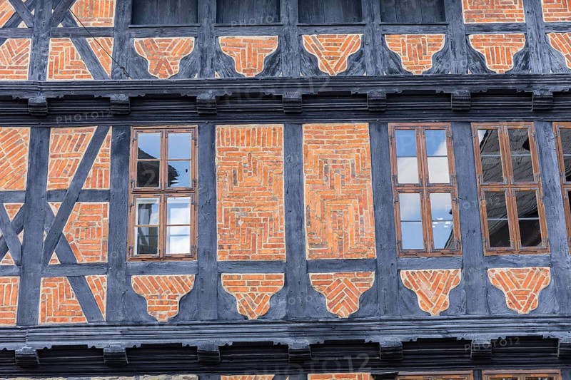 The Siemens House is one of the largest, most important and best-preserved late Baroque town houses in Goslar. It was built in 1692/93 by the merchant and town captain Hans Siemens, Old Town, Goslar, Lower Saxony, Germany, Europe