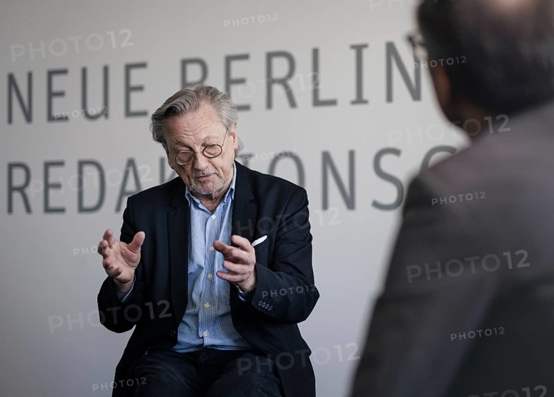 Peter Brandt, recorded during an interview at the NBR office in Berlin. 09.05.2022
