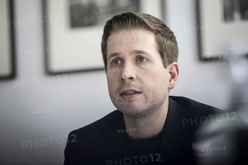 Kevin Kuehnert, SPD General Secretary, recorded in Berlin, 20/08/2024 during an interview