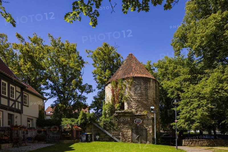 Pouring tower, Bad Langensalza, Thuringia, Germany, Europe