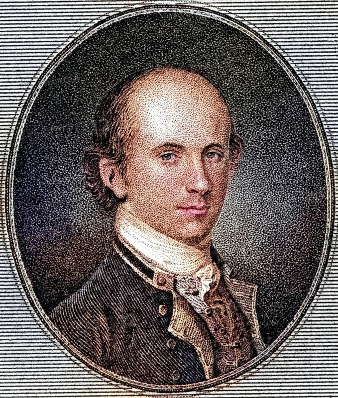 Thomas Heyward Jr, 1746 to 1809, American statesman and founding father A signer of the Declaration of Independence Engraving by JB Longacre from a nineteenth-century miniature, Historical, digitally restored reproduction from a nineteenth-century original, Record date not stated