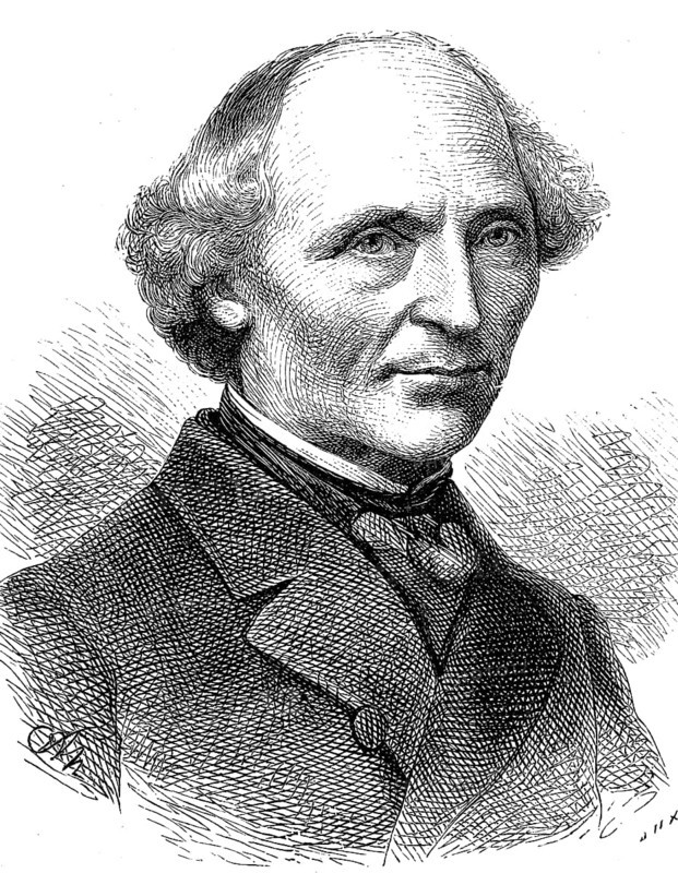 Friedrich August Stüler, 28 January 1800, 18 March 1865, was a German architect who, as a high-ranking Prussian building official, was one of the most influential architects of his time, Historical, digital reproduction of an original 19th century model