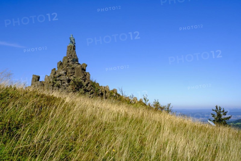 Aviation memorial, Wasserkuppe, Rhön, district of Fulda, Hesse, Germany, Europe
