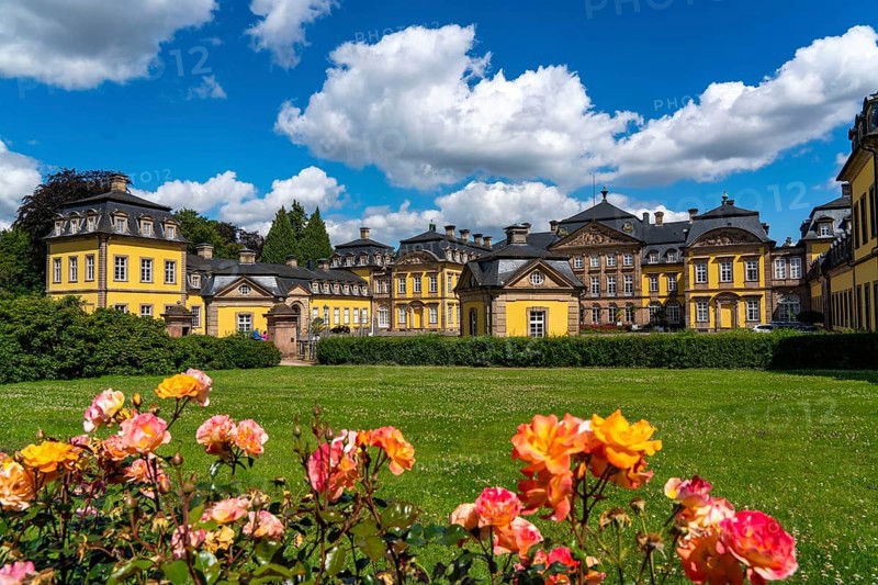 The Residential Palace in Bad Arolsen, Hesse, Germany, Europe
