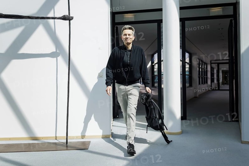 Rolf Mützenich, SPD parliamentary group leader, arrives at the SPD Presidium meeting after the European elections at Willy Brandt House in Berlin, 10 June 2024