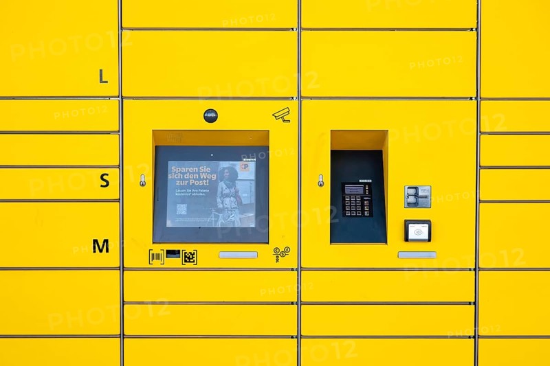 The Swiss Post parcel machine my Post 24