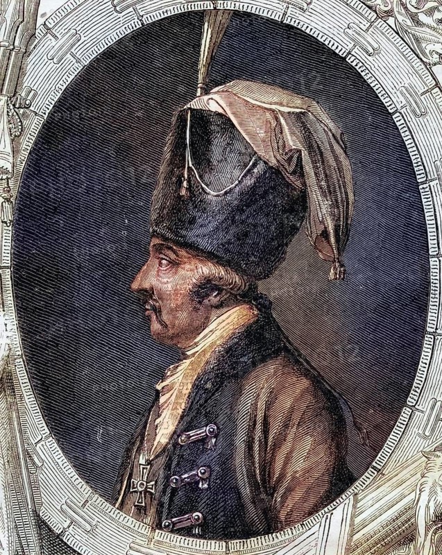 Count Dagobert Sigmund von Wurmser, also Dagobert Siegmund von Wurmser (born 7 May 1724 in Strasbourg died 22 August 1797 in Vienna) was an Austrian field marshal, Historical, digitally restored reproduction from a 19th century original, Record date not stated