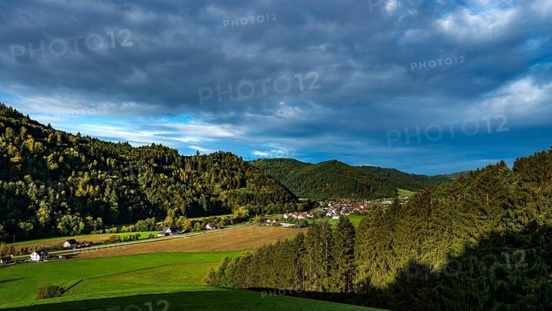 Landscape, Village, Gutach, Bleibach, Breisgau, Black Forest