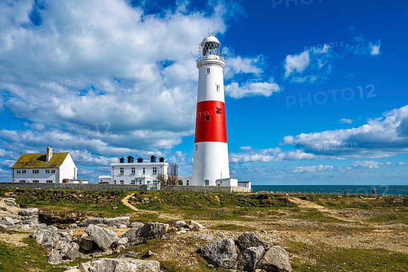 Portland Bill Lighthouse, Portland Bill, Isle of Portland, Dorset, England, United Kingdom, Europe
