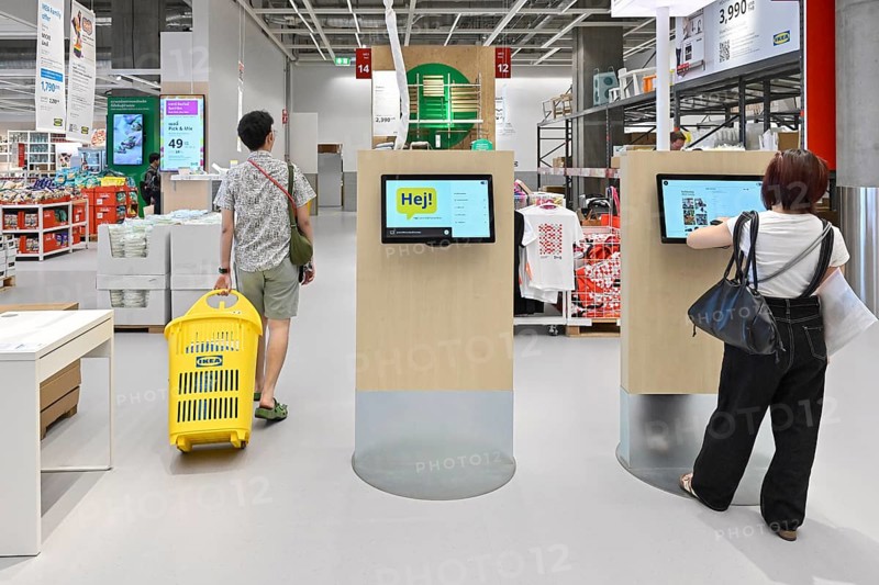 Ikea info screens