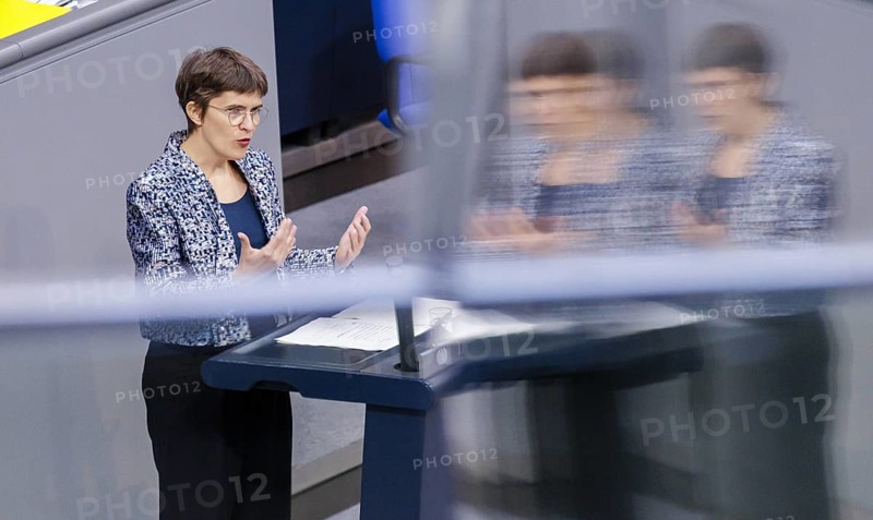 Anna Lührmann, Member of the Bundestag, Bündnis90/DieGrünen speaks in plenary, in Berlin, 18/01/2024, Berlin, Germany, Europe