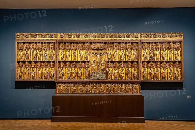 The Grabow Altarpiece in the Hamburger Kunsthalle, Hamburg, Germany, Europe