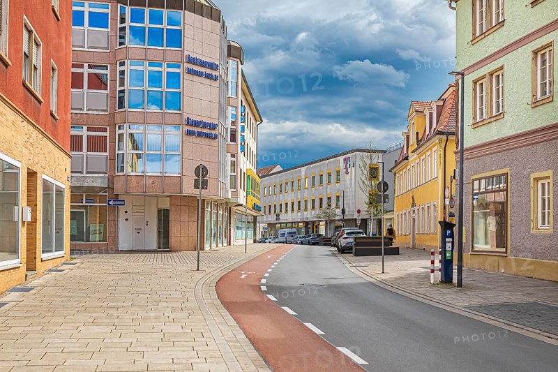 Zehntstraße in Schweinfurt, Germany, Europe
