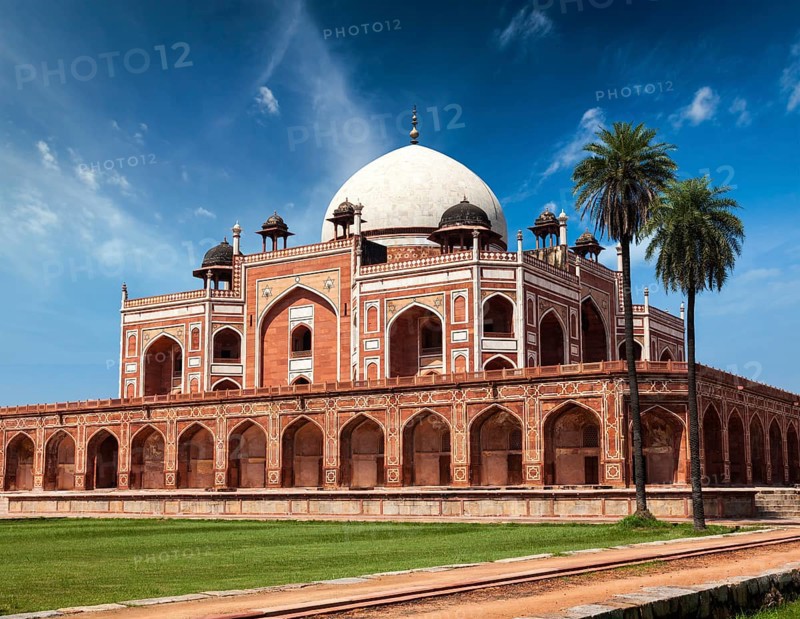 Humayun's Tomb complex. New Delhi, India, Asia