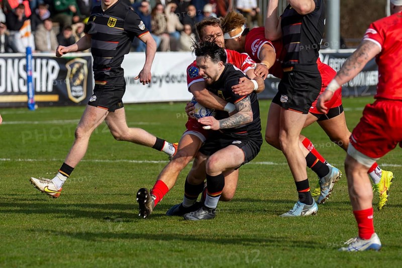 European Men's Rugby Championship, match for 7th place: Germany vs. Switzerland in Heidelberg