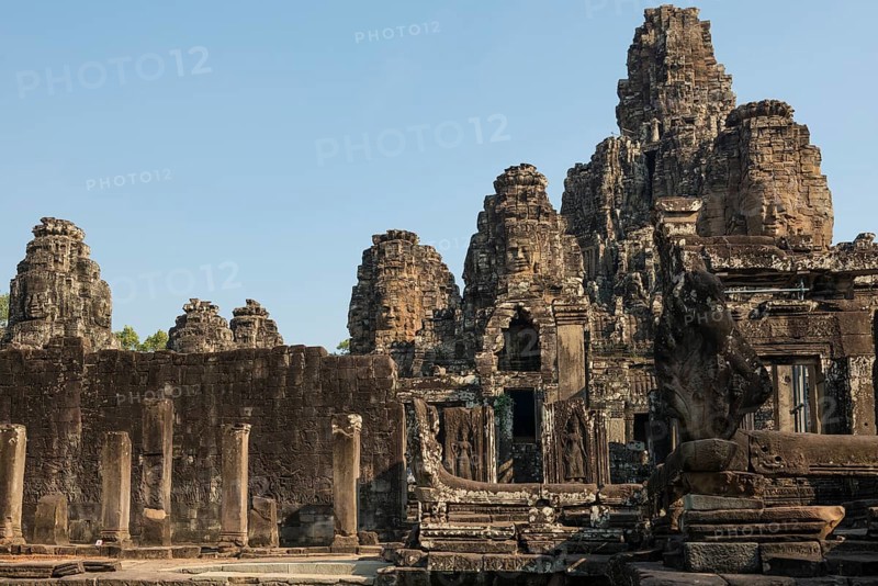 Bayon Temple, Angkor Wat, Angkor, UNESCO World Heritage Site, Siem Reap, Cambodia, Indochina, Southeast Asia, Asia