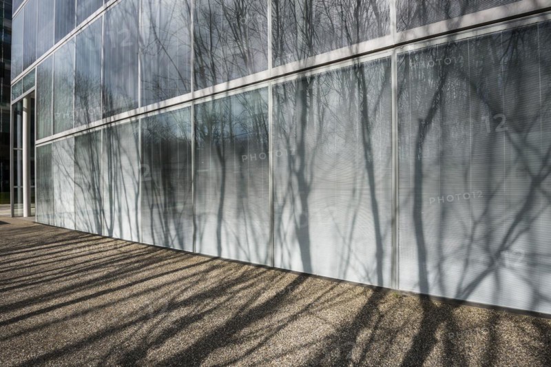 Modern architecture, office building, architects Sejima & Nishizawa (SANAA), Novartis Campus, Basel, Canton of Basel-Stadt, Switzerland, Europe