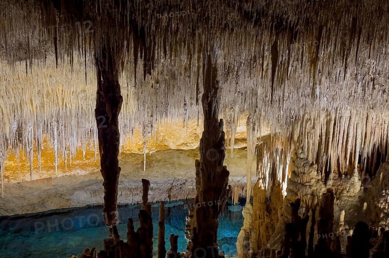 Caves of Drach, Coves del Drac, Porto Christo, Majorca, Balearic Islands, Spain, Mediterranean Sea, Europe
