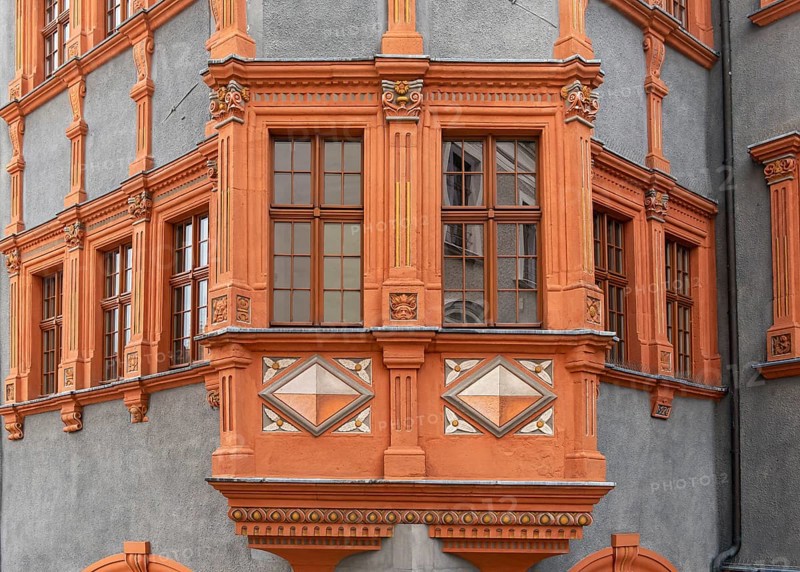 Schönhof, Schoenhof, Building of Silesian Museum, Schlesisches Museum, Görlitz, Goerlitz, Germany, Europe
