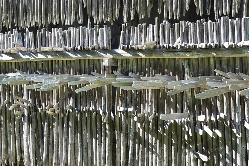 Heinzen on a barn wall, Allgäu, Bavaria, Germany, Europe