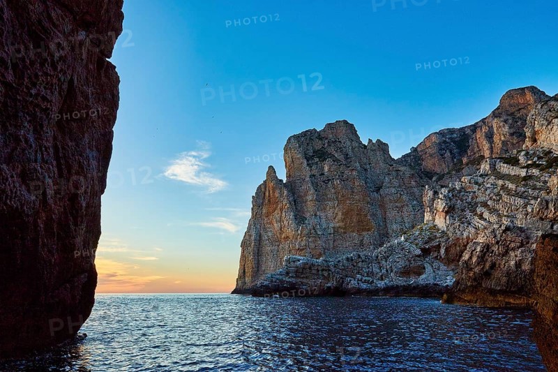 Grotta de la Bombarda, Marettimo, Egadi Islands, Sicily, Italy, Europe