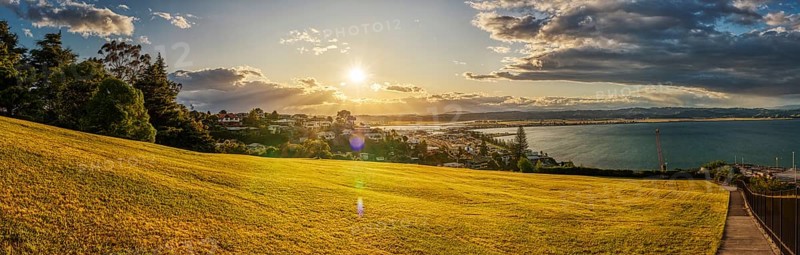 Bluff Hill Aussichtspunkt, Napier, Neuseeland