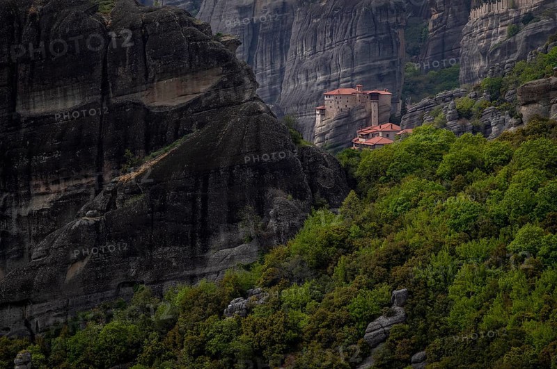 Monastery of Rousanou, Metéora Monasteries, Kalambaka, Trikala, Thessaly, Greece, Europe