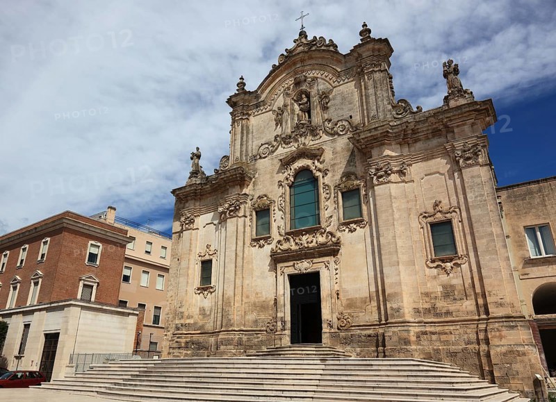 Chiesa di San Francesco di Assisi, Church of St Francis of Assisi, Matera, Basilicata, Italy, Europe