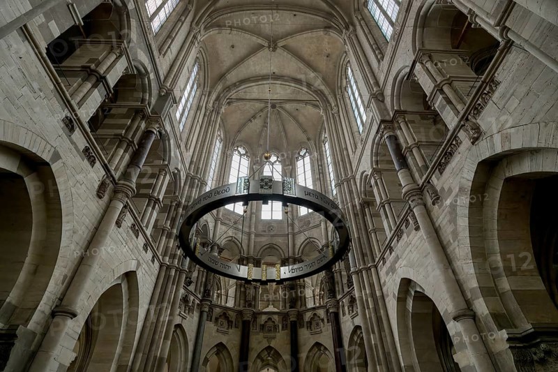 Magdeburg cathedral, Ceiling, Magdeburg, Saxony Anhalt, Germany, Europe