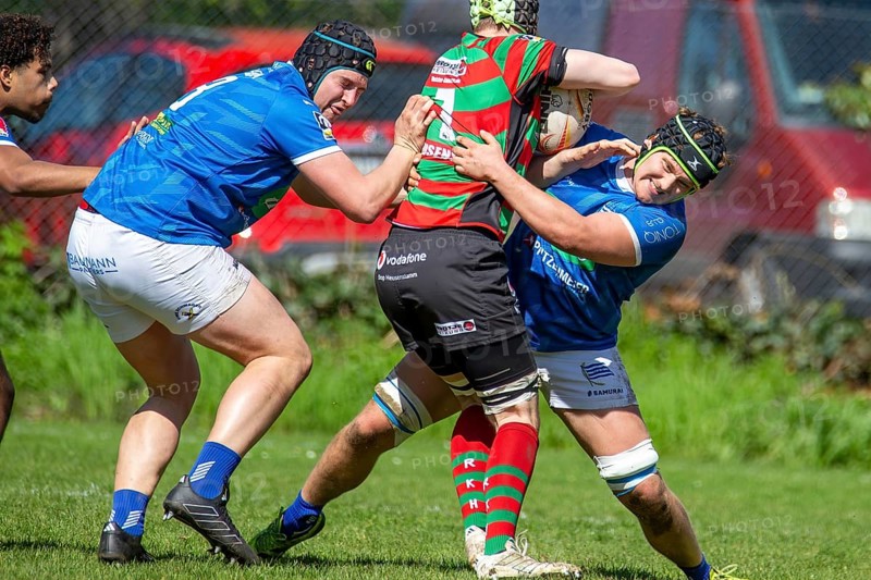 Heidelberg, 06.04.2024, Rugby 1st Bundesliga South/West, Season 2023/24, Matchday 10: SC Neuenheim vs RK Heusenstamm (93:7)