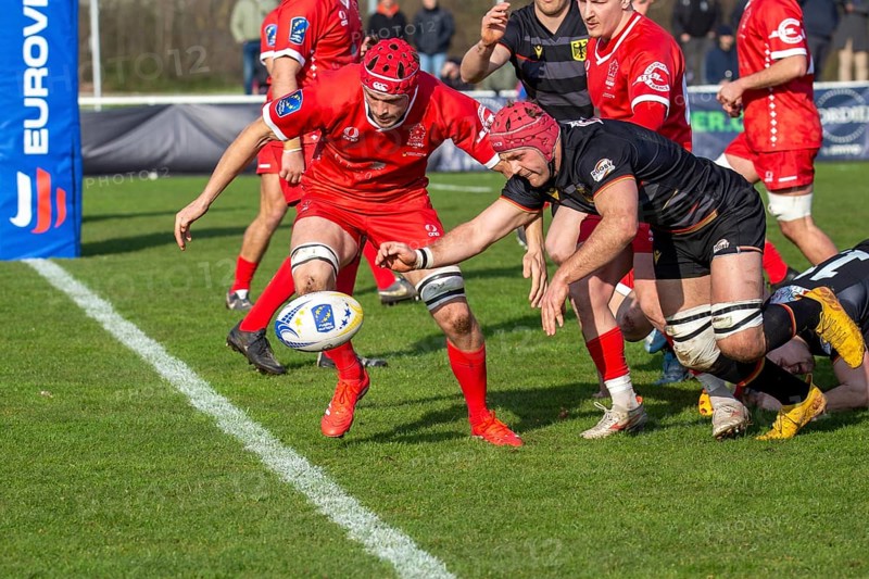 European Men's Rugby Championship, match for 7th place: Germany vs. Switzerland in Heidelberg