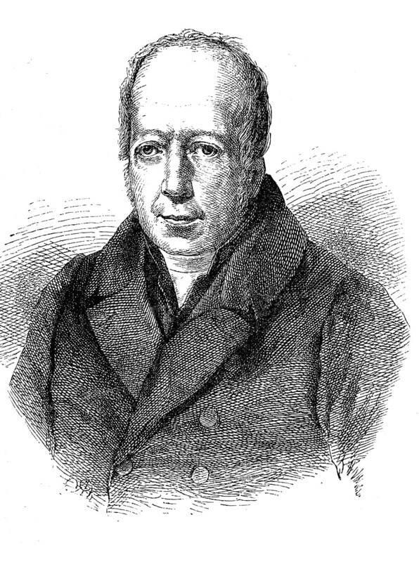 Friedrich Wilhelm Christian Carl Ferdinand von Humboldt, 22 June 1767, 8 April 1835, was a Prussian scholar, writer and statesman, Historical, digital reproduction of an original from the 19th century