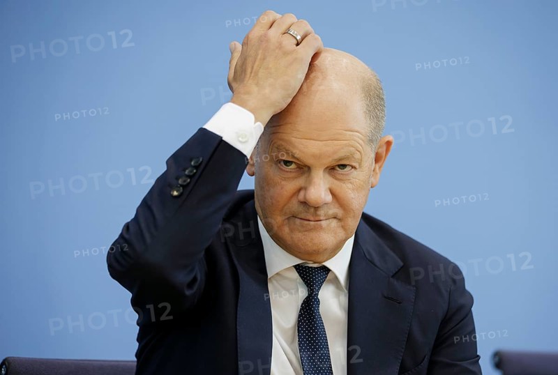 Olaf Scholz (SPD), Federal Chancellor, presents the 2025 budget at the BPK. Berlin, 05.07.2024. Photographed on behalf of the Federal Ministry of Finance