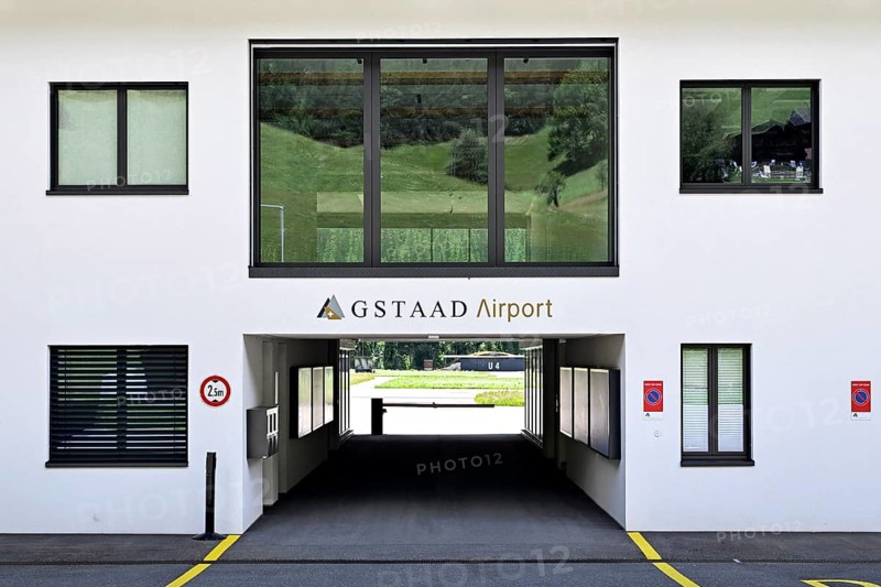 Gstaad airfield, Saanen, Switzerland, Europe