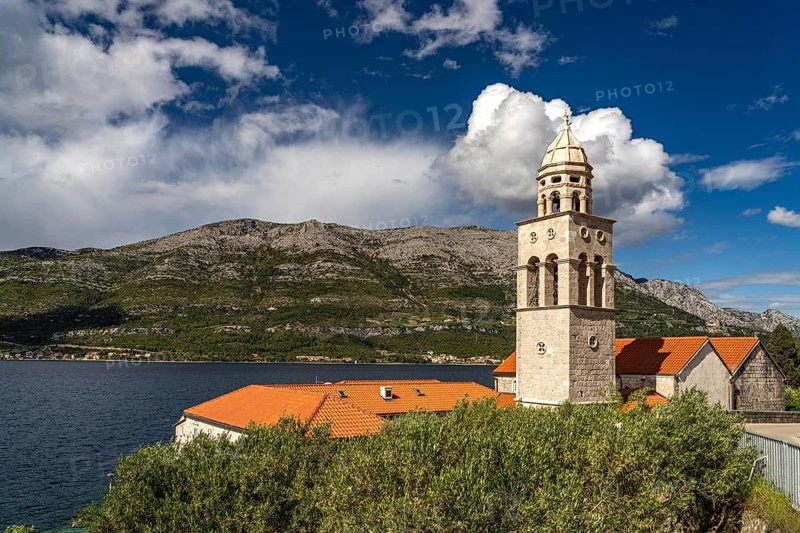 Dominican monastery of St Nicholas in Korcula, Croatia, Europe