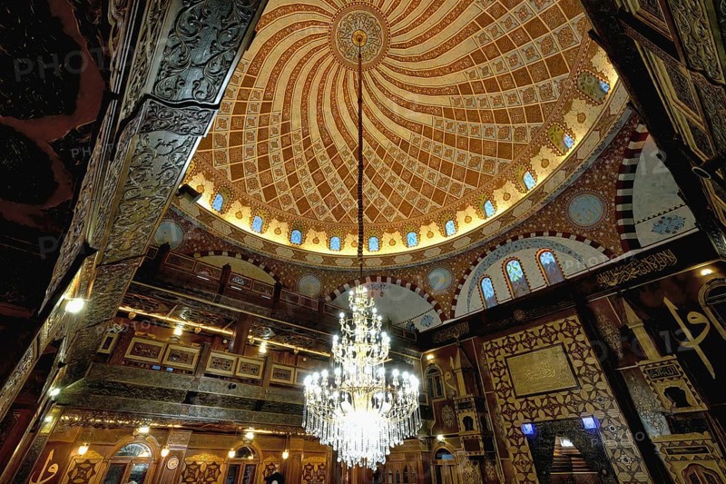 Uzungol mosque, Prayer room and cupola, Trabzon, Turkey, Asia