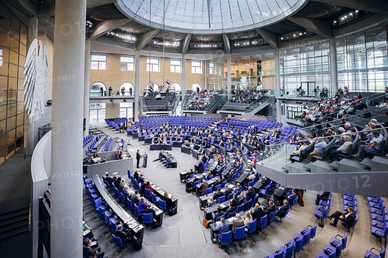 Marco Buschmann (FDP), Federal Minister of Justice, recorded during a speech on internal security in the German Bundestag in Berlin, 12/09/2024