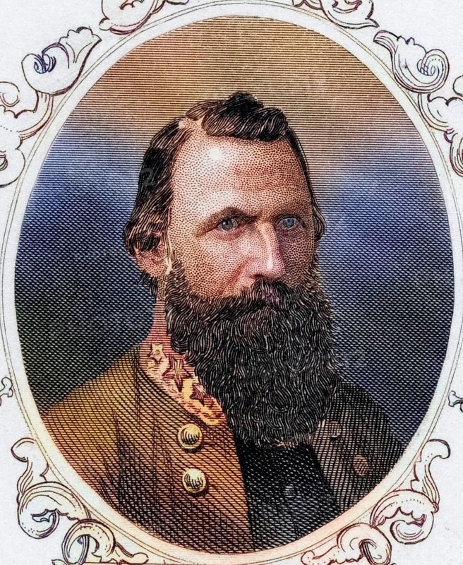 James Ewell Brown Stuart, alias Jeb Stuart, 1833-1864, American Major General in the Confederate Army during the American Civil War, Historical, digitally restored reproduction from a 19th century original, Record date not stated