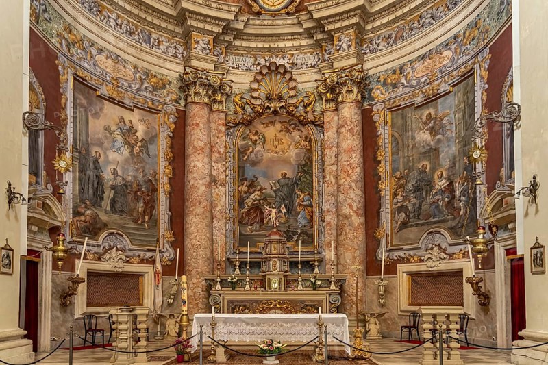 The Church of St Ignatius or the Jesuit Church Dubrovnik, Croatia, Europe