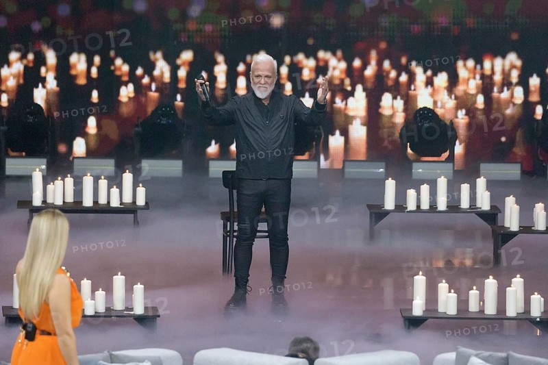 Nino de Angelo at the Beatrice Egli Show in Studio Berlin Adlershof on 08.04.2025. The broadcast will take place on Easter Saturday, 19 April 2025, 8:15 pm, on Ersten