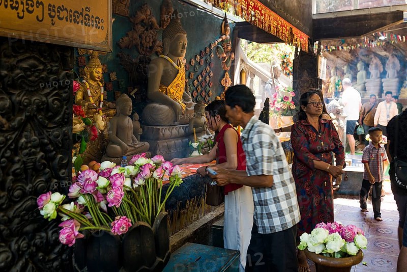 Preah Ang Thom Temple, Phnom Kulen National Park, Siem Reap, Cambodia, Asia