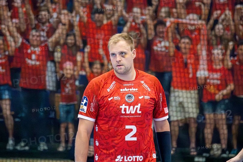 11.09.2024, 2nd HBL (German Handball League), Matchday 7 (early game) : Owls Ludwigshafen against HC Elbflorenz 2006. picture: Frederic Stüber (2, Ludwigshafen)